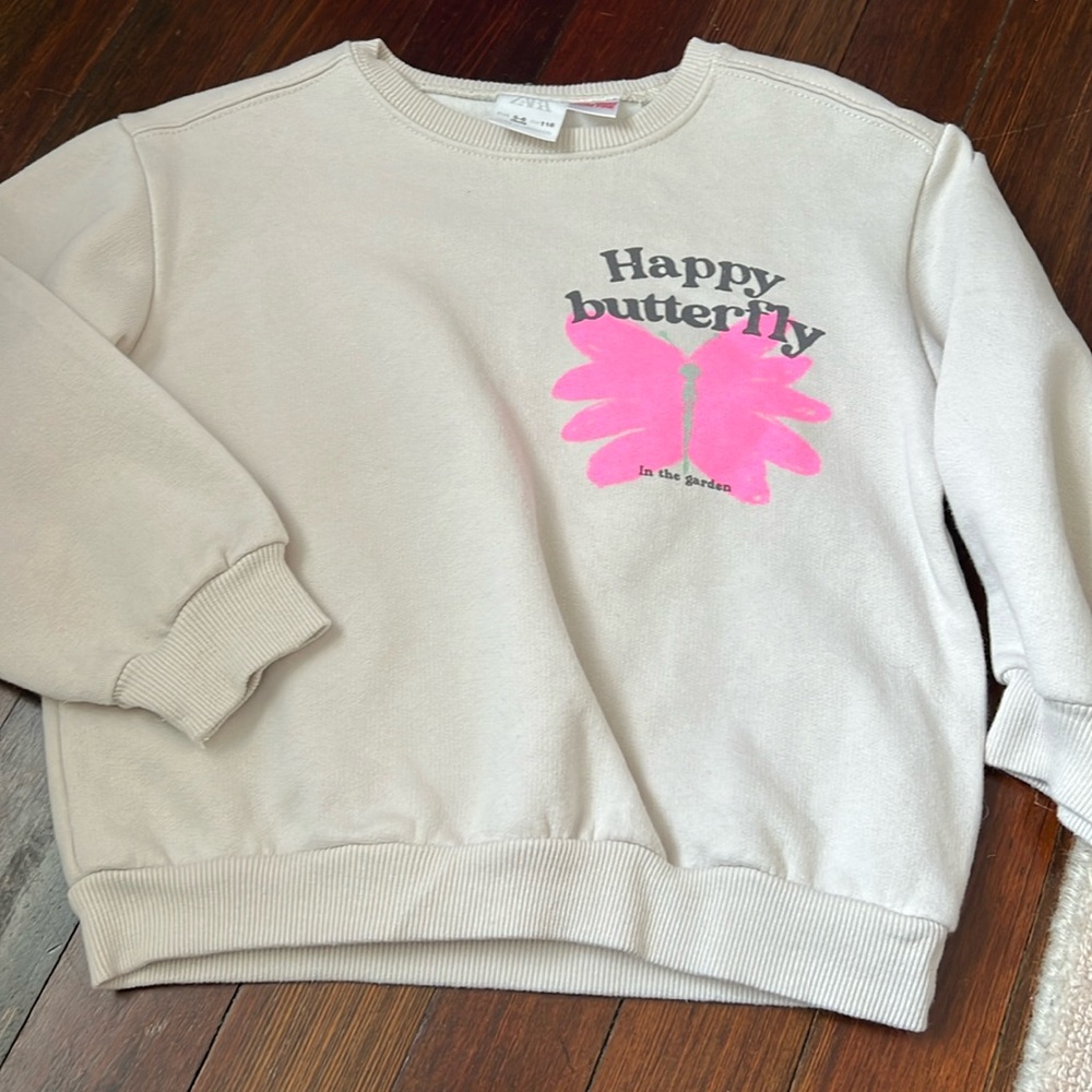 Happy butterfly sweatshirt